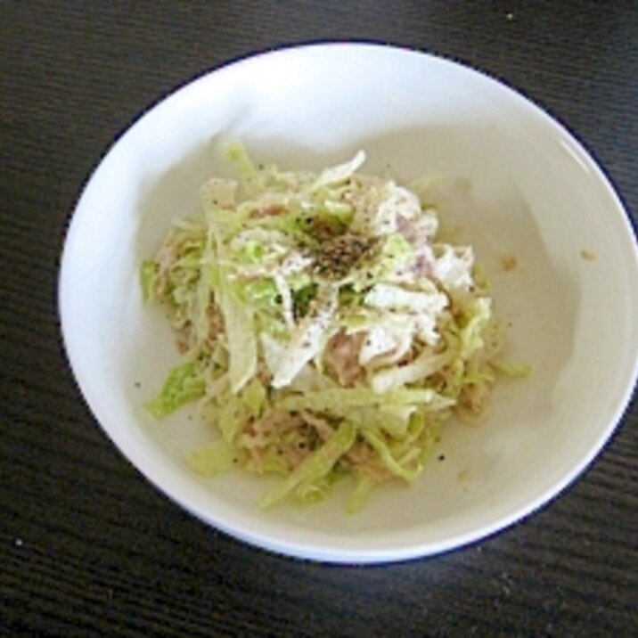 海藻麺で簡単サラダ